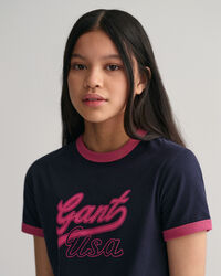 T-shirt curta GANT USA Teen Girls