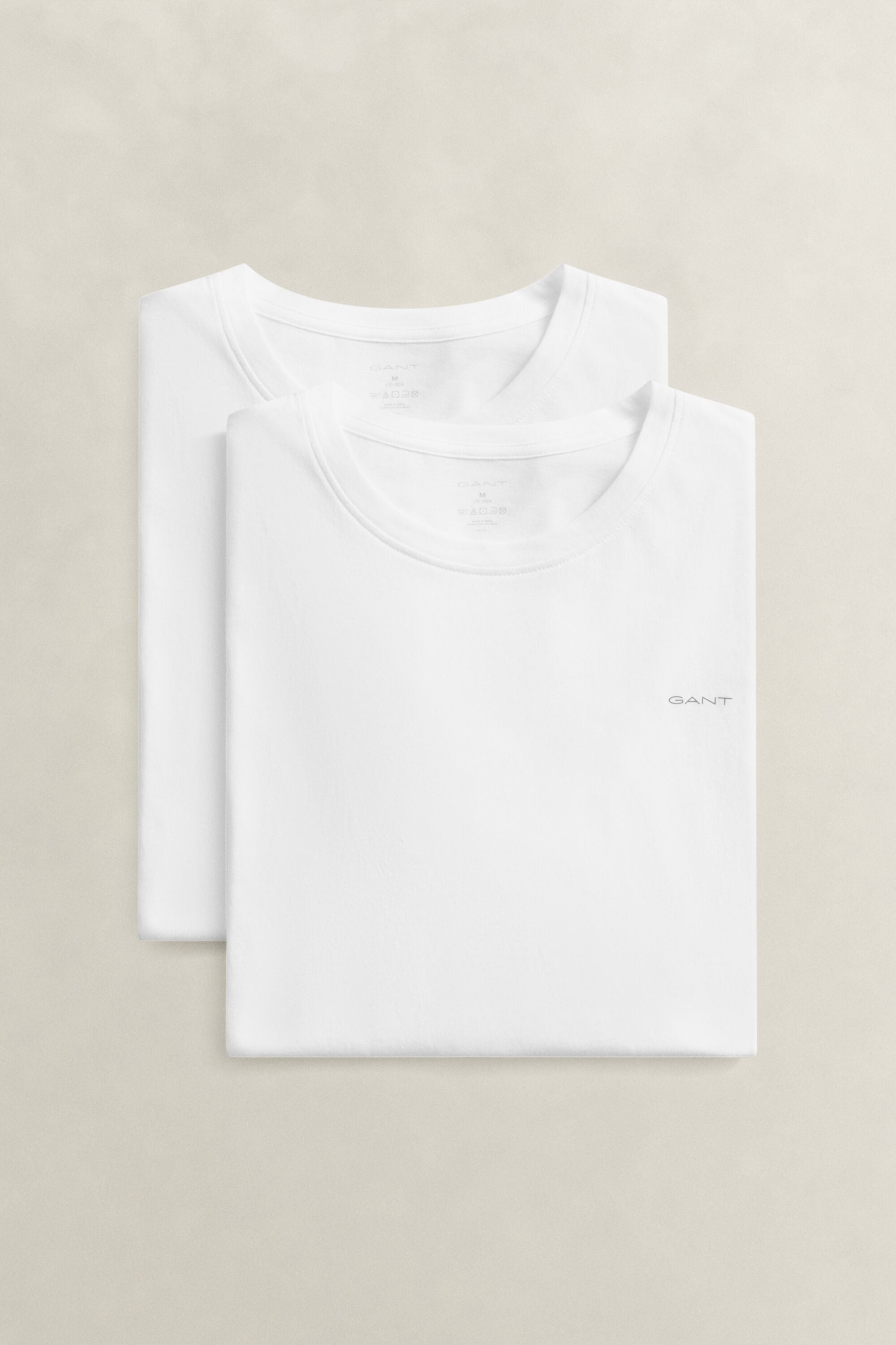 Pack de duas t-shirts com decote redondo