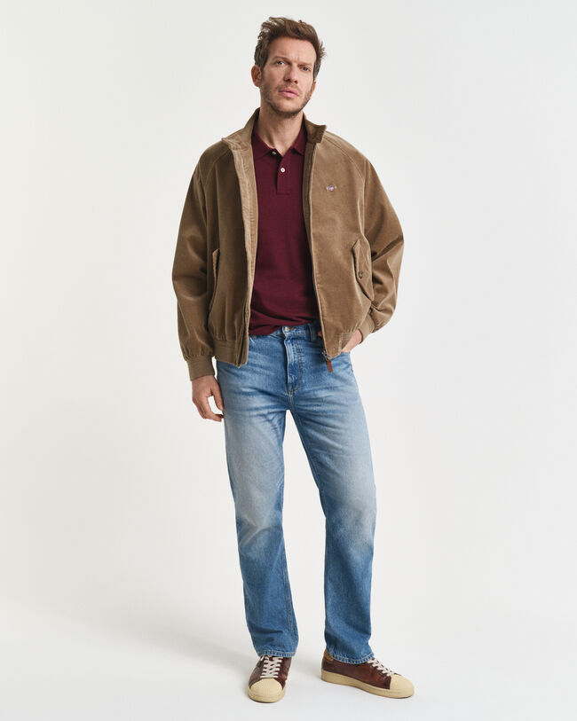 Polo em algodão piqué Shield regular fit