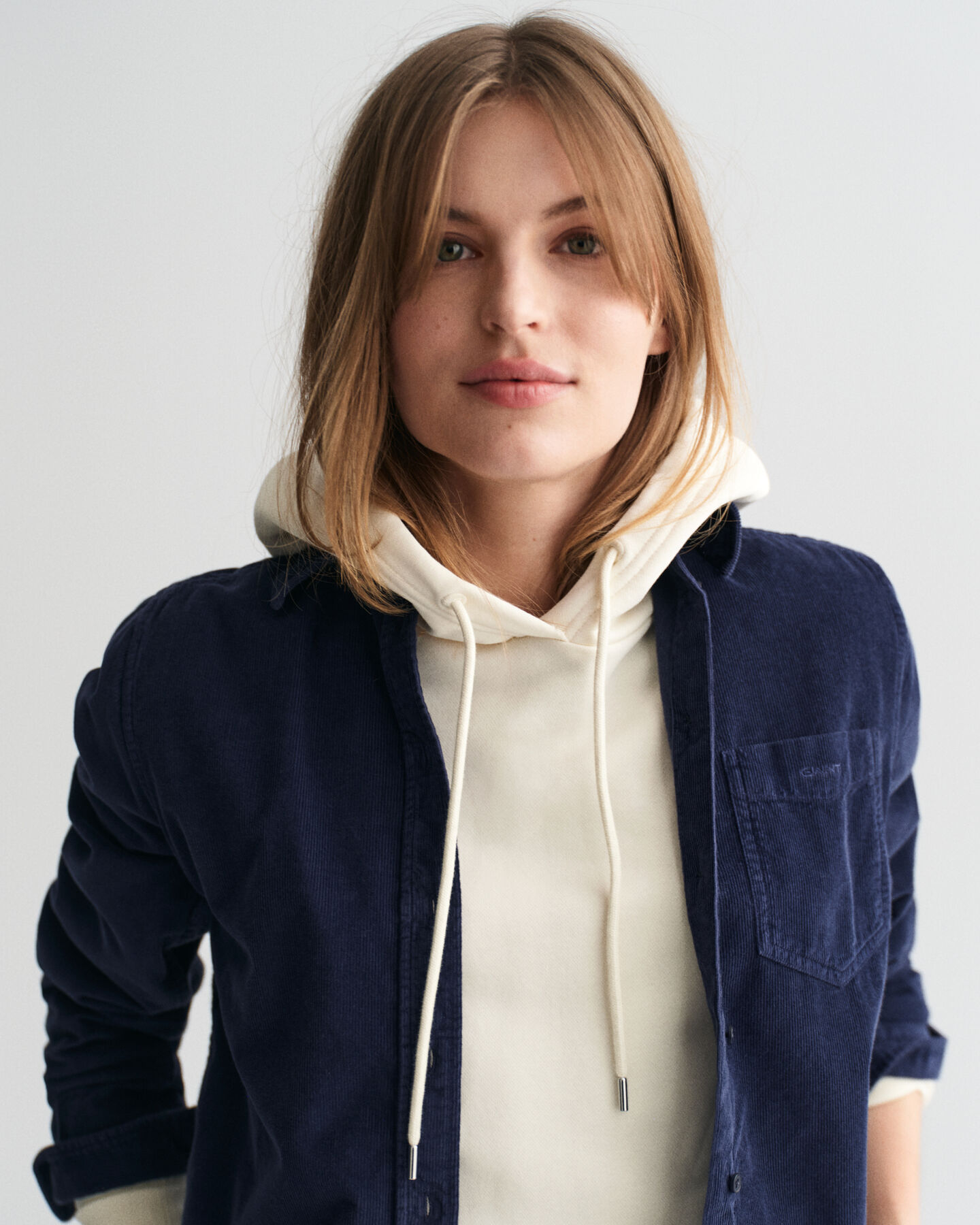 Camisa de bombazina regular fit