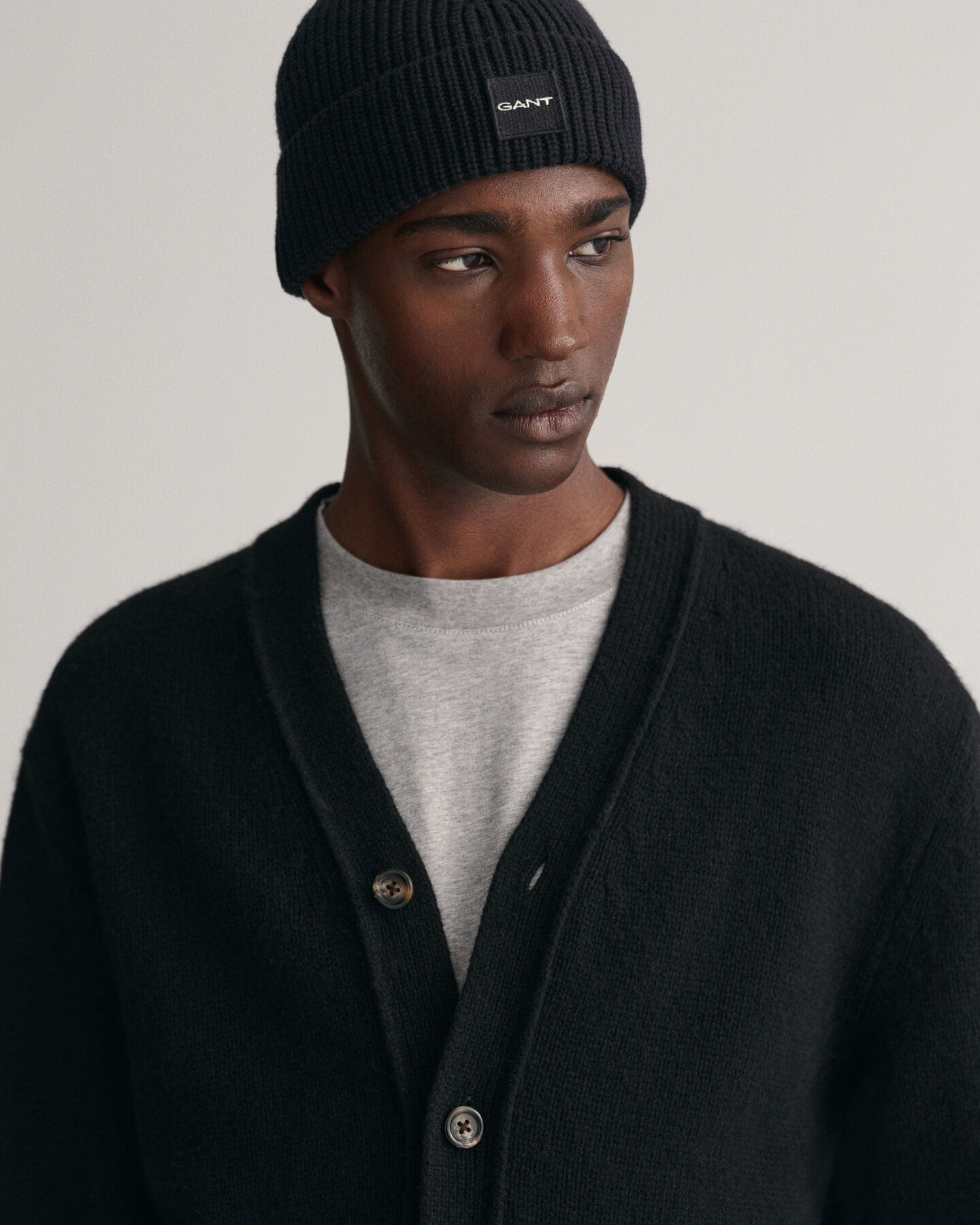 Casaco de malha em lã suave