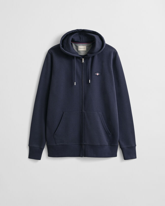 Sweatshirt com capuz e fecho Shield