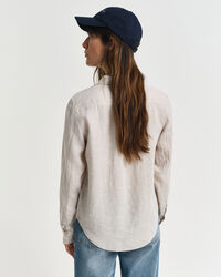 Camisa de linho regular fit