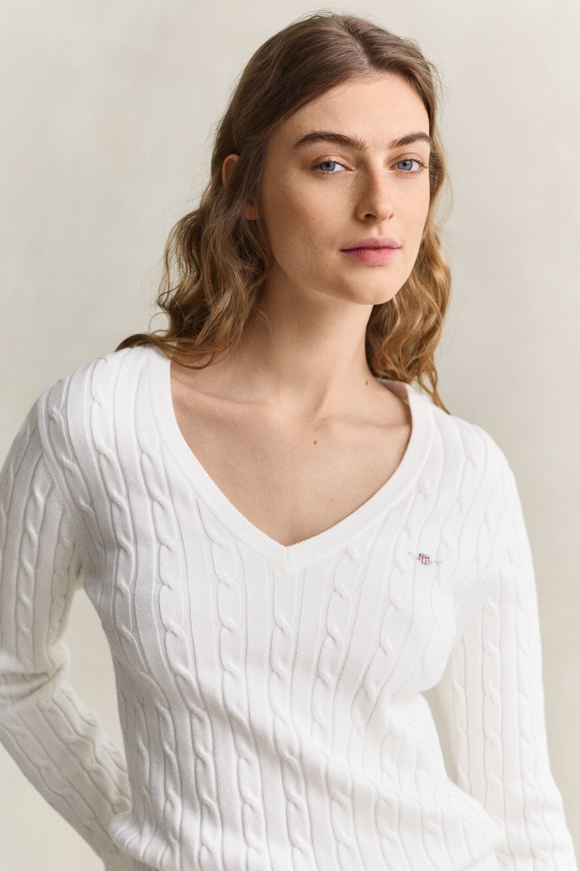 Camisola de malha entrançada Classic