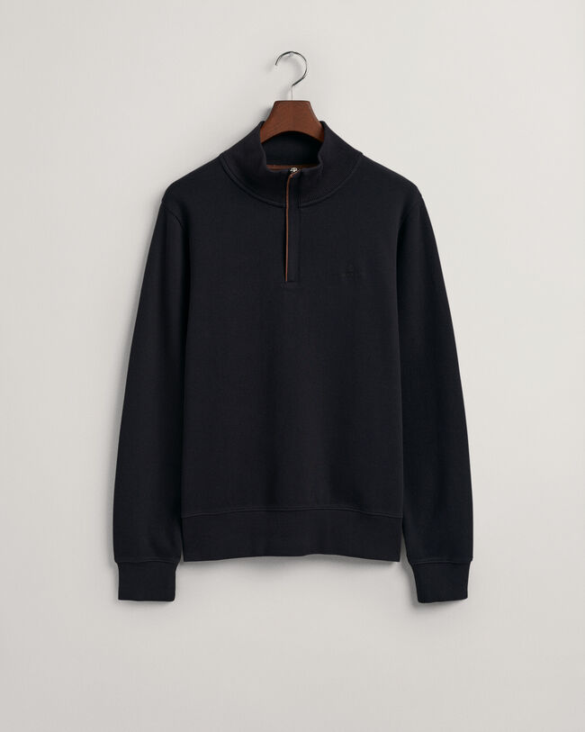 Sweatshirt com meio fecho Sacker Rib