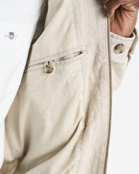 Casaco Harrington em linho