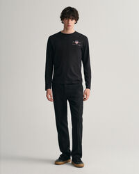 Cal&ccedil;as em flanela slim fit