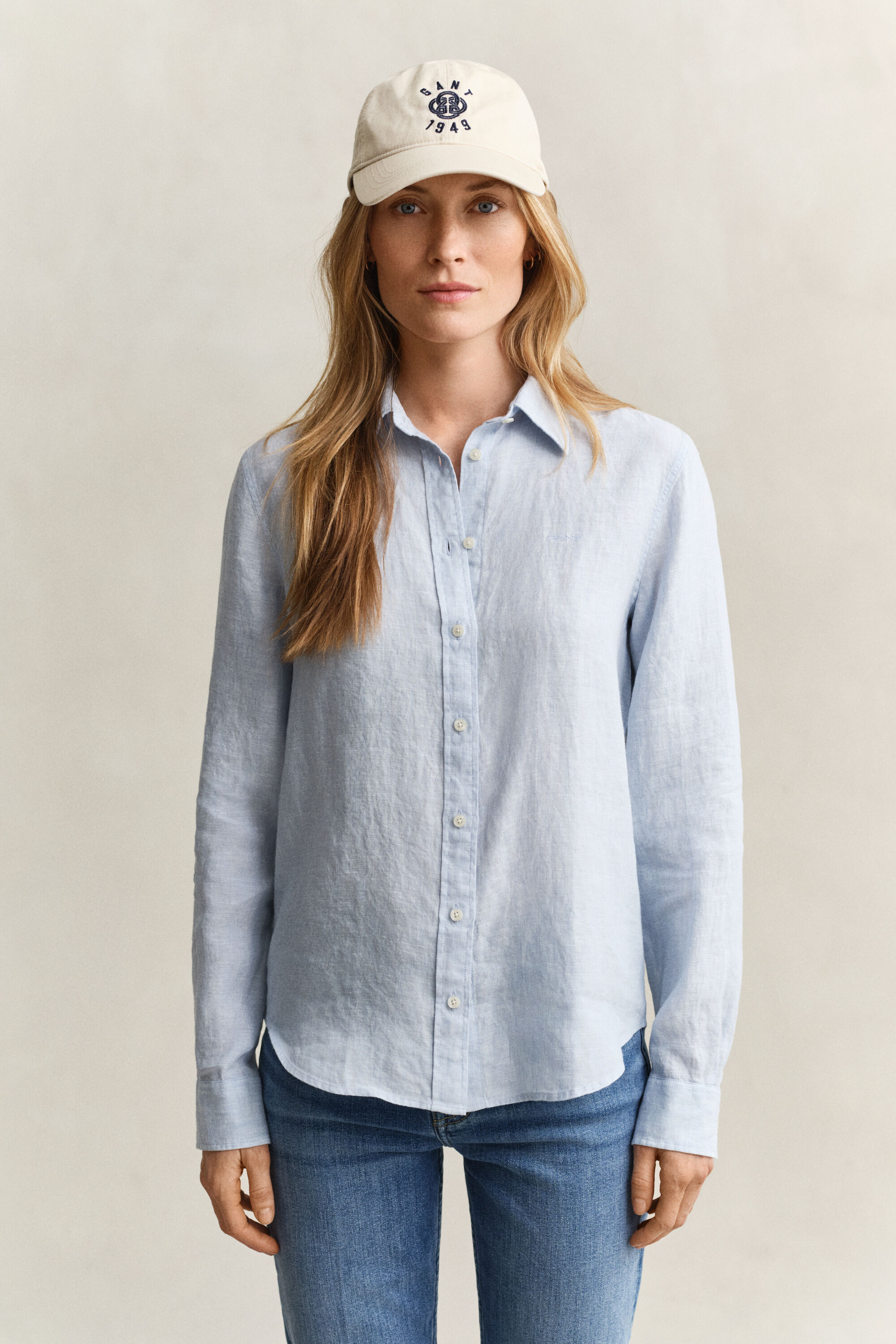 Camisa de linho regular fit