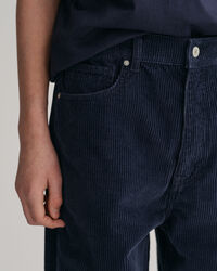 Cal&ccedil;as em bombazina Teen Boys corte Loose