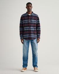 Sobrecamisa em flanela acolchoada