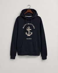 Sweatshirt com capuz Maritime