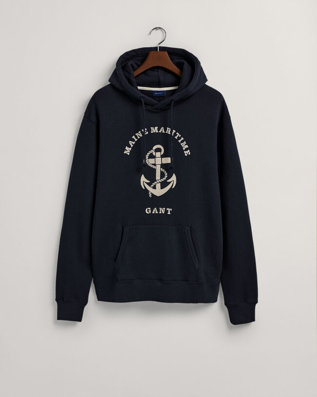 Sweatshirt com capuz Maritime