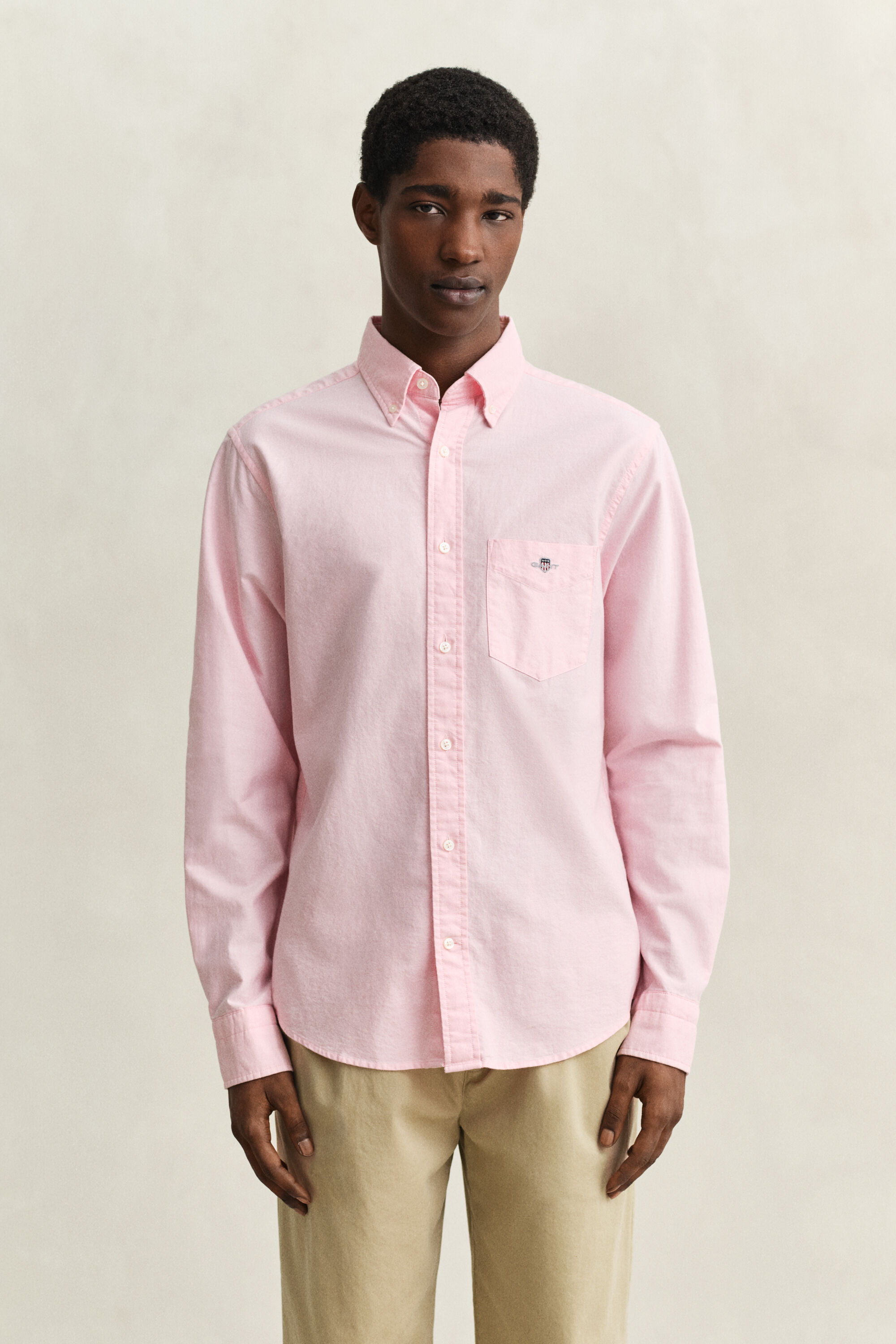 Camisa Oxford clássica regular fit