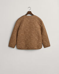 Blus&atilde;o acolchoado com forro Monogram Teen Girls