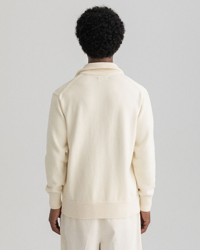 Sweatshirt com meio fecho de correr Retro Shield