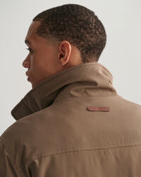 Casaco em flanela acolchoado