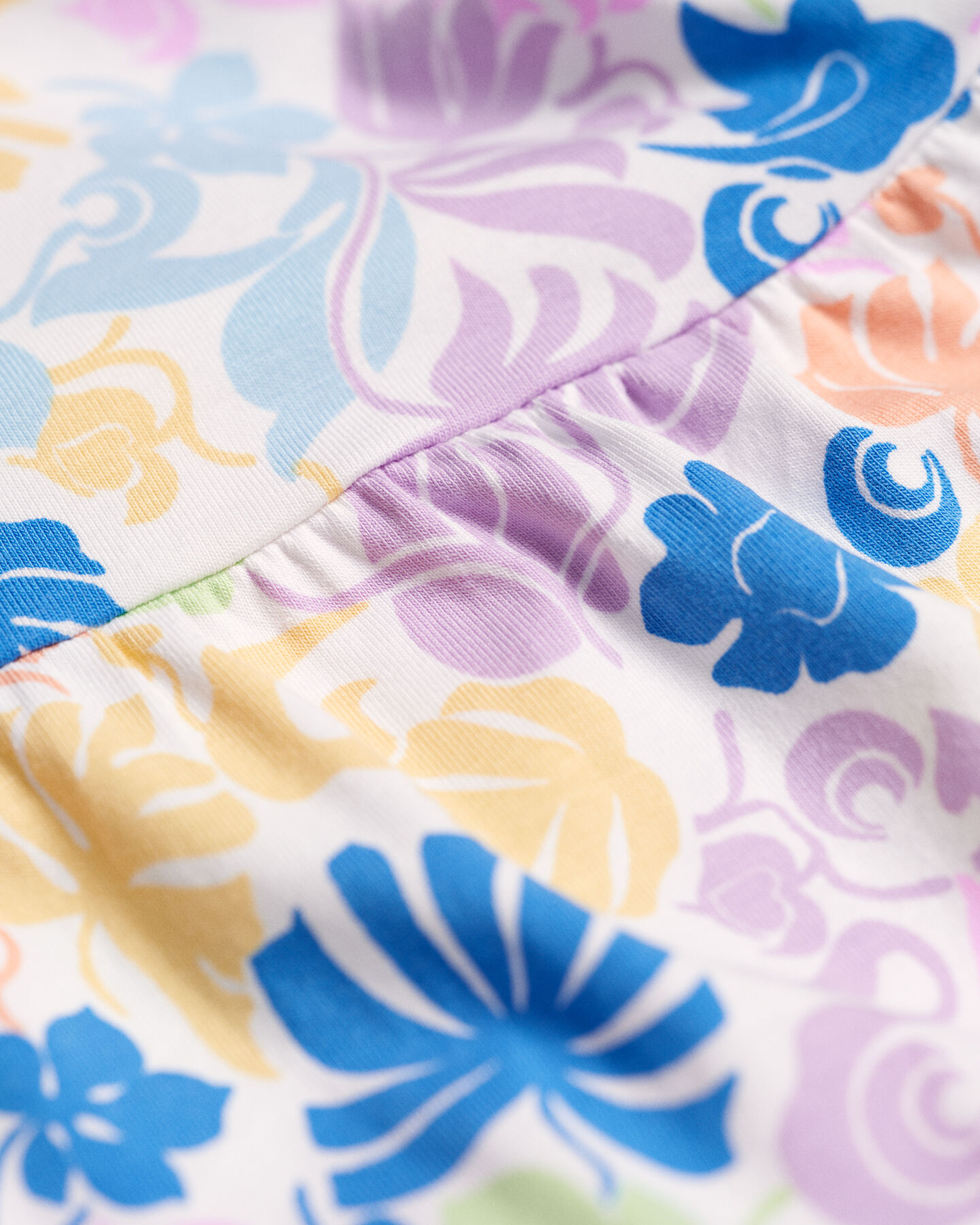 Vestido Tropical Print Girls