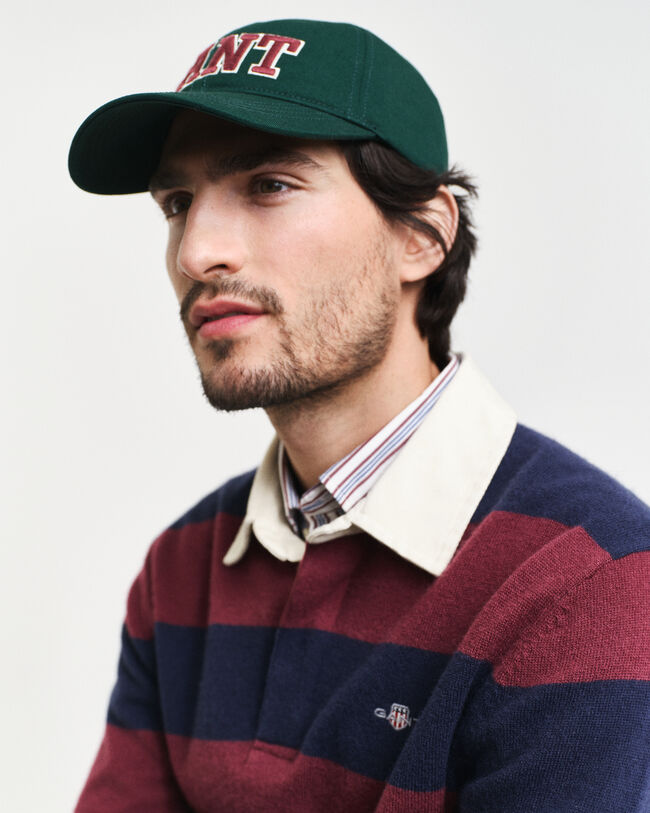 Rugger &agrave;s riscas em l&atilde; extrafina