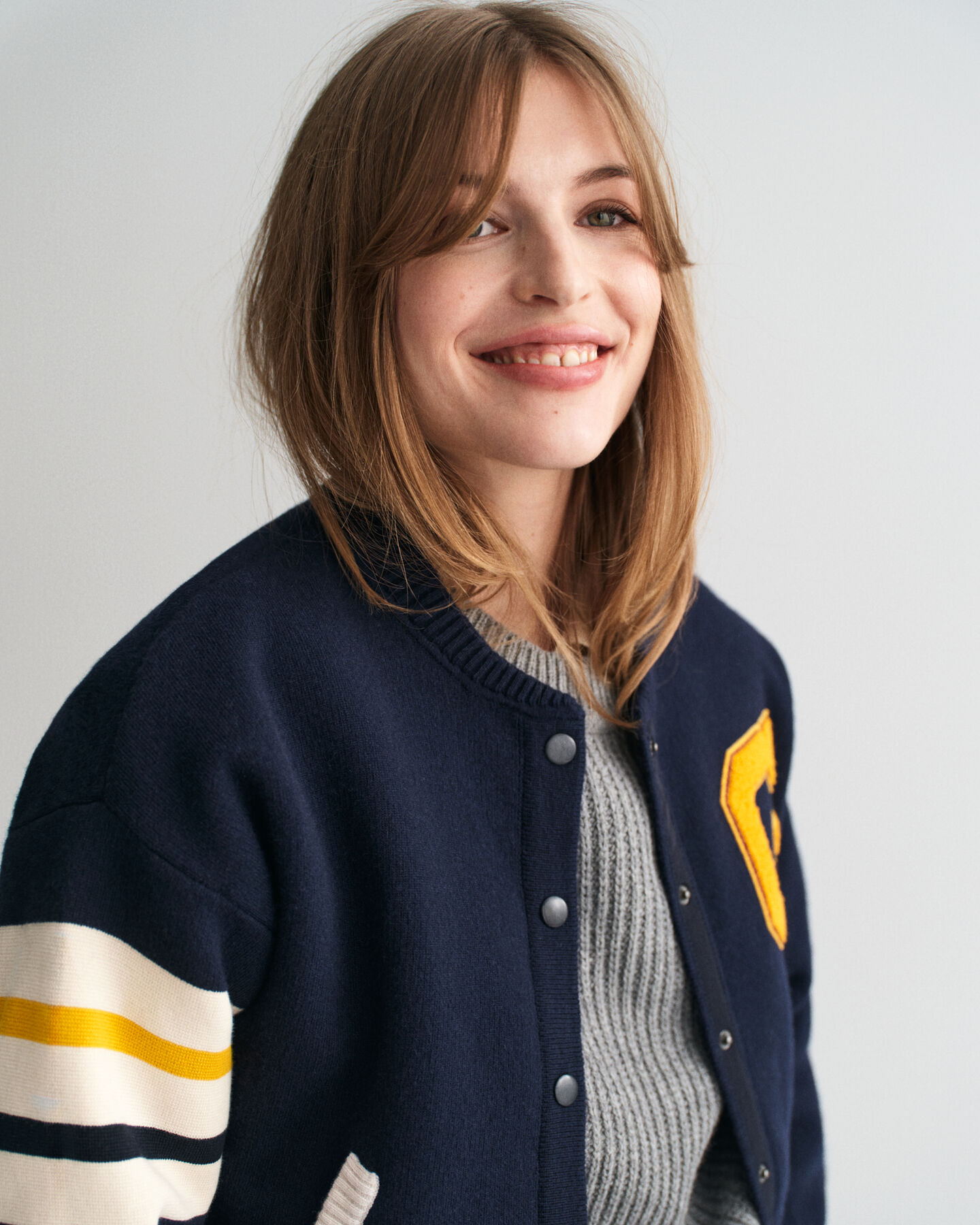 GANT Varsity Jacket em malha