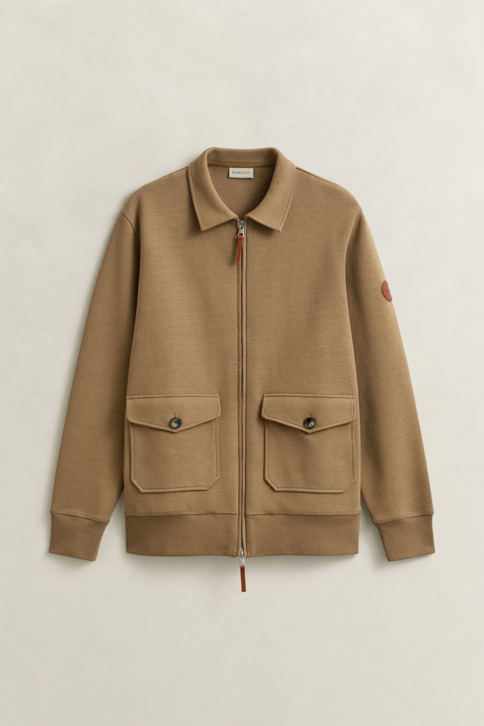 Sweatshirt com fecho de correr Ponte Di Roma