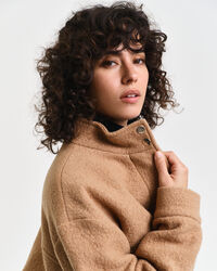 Casaco em lã Harrington