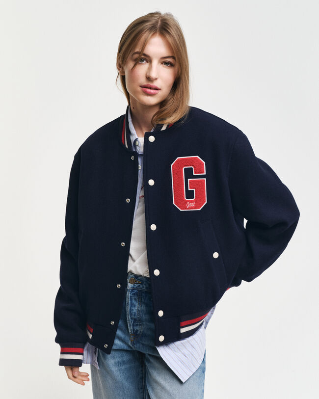 GANT Varsity Jacket em mistura de lã