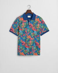 Polo multicolor Tropical Print