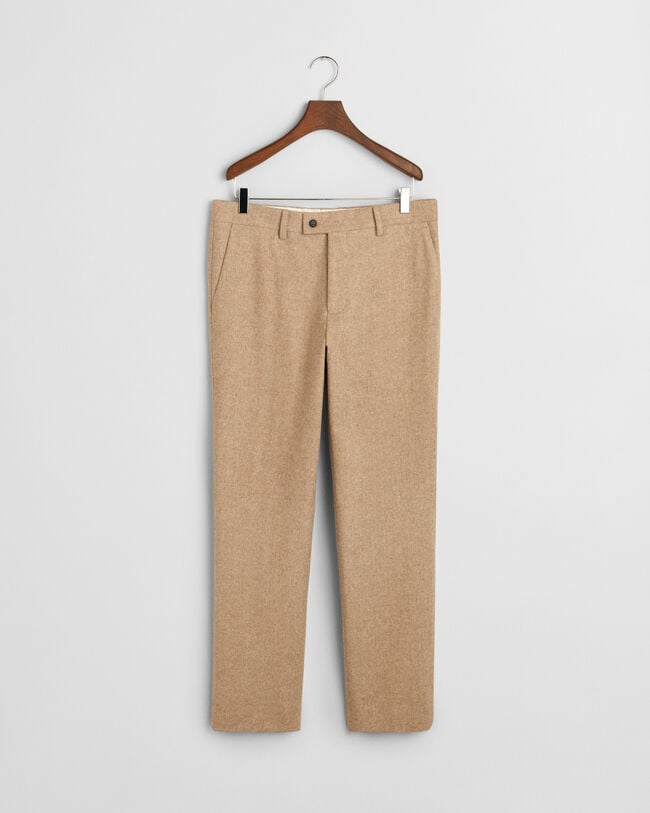 Cal&ccedil;as de fato Herringbone slim fit