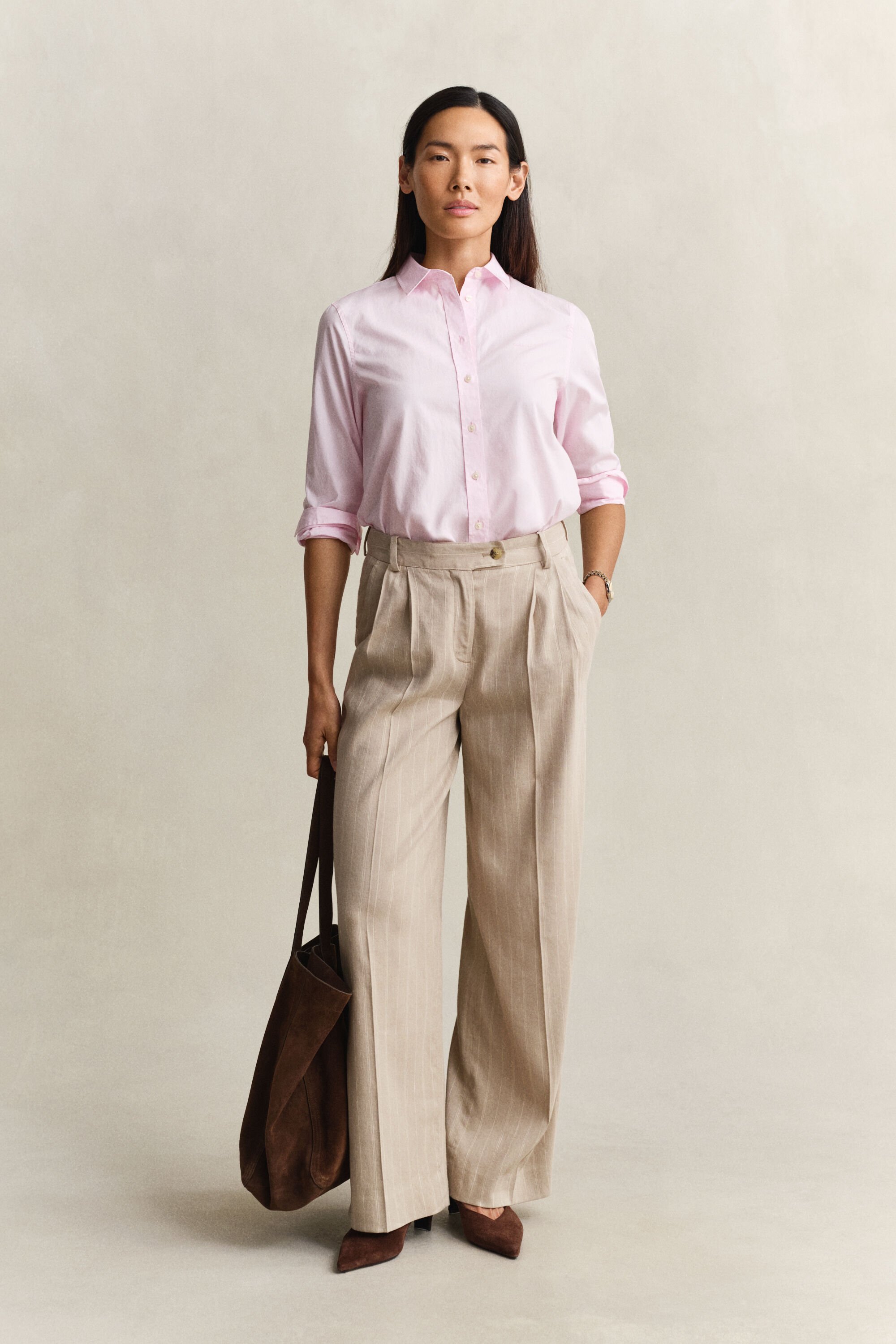 Camisa em popelina Classic regular fit