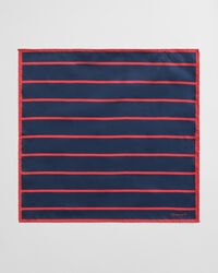 Lenço de bolso às riscas