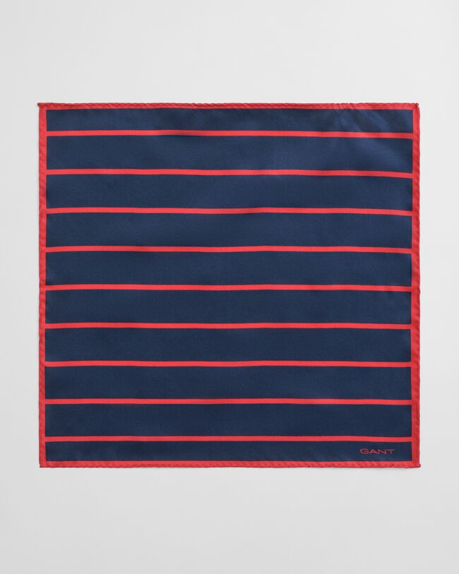 Lenço de bolso às riscas