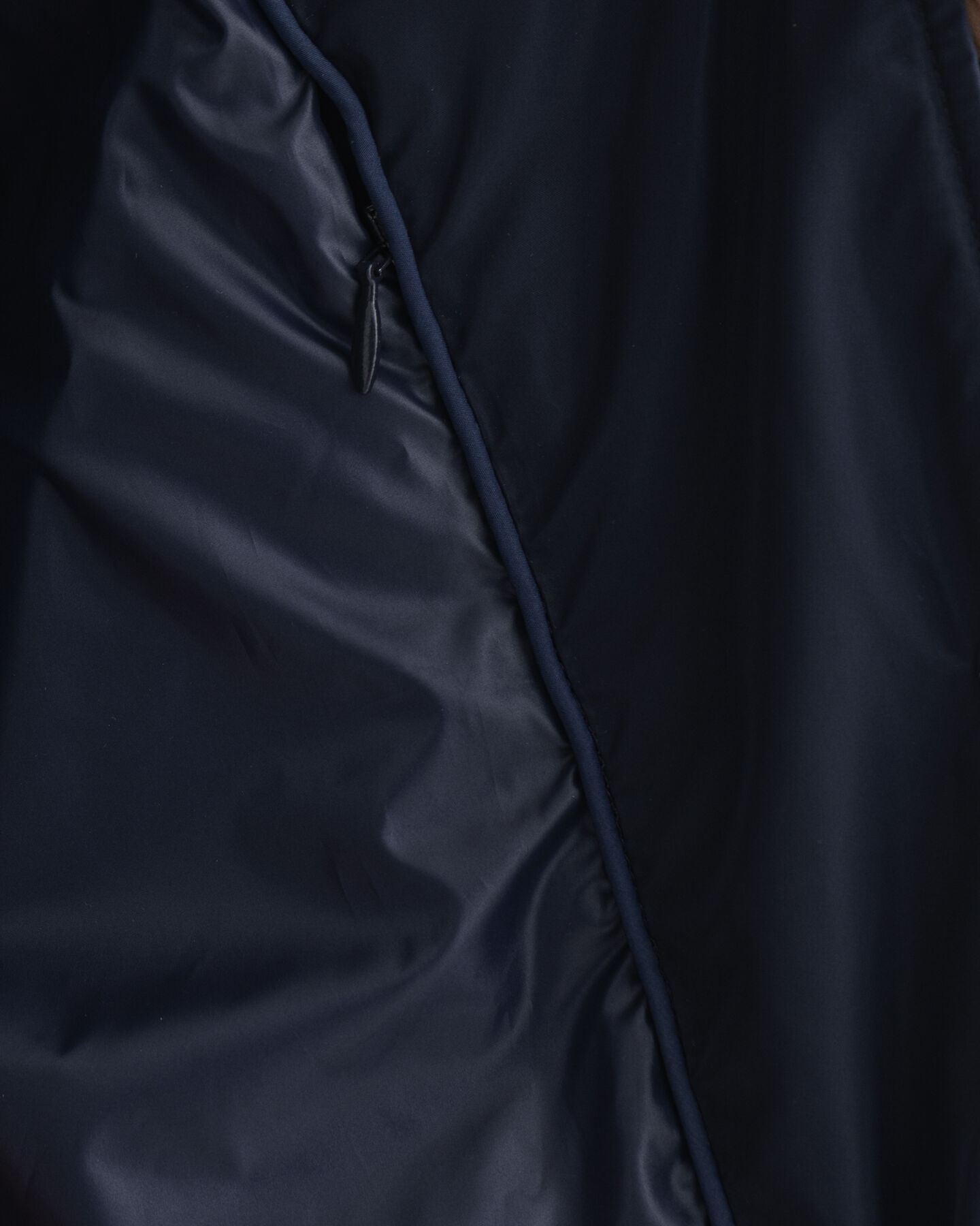 Casaco estilo treinador acolchoado