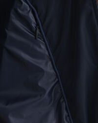 Casaco estilo treinador acolchoado