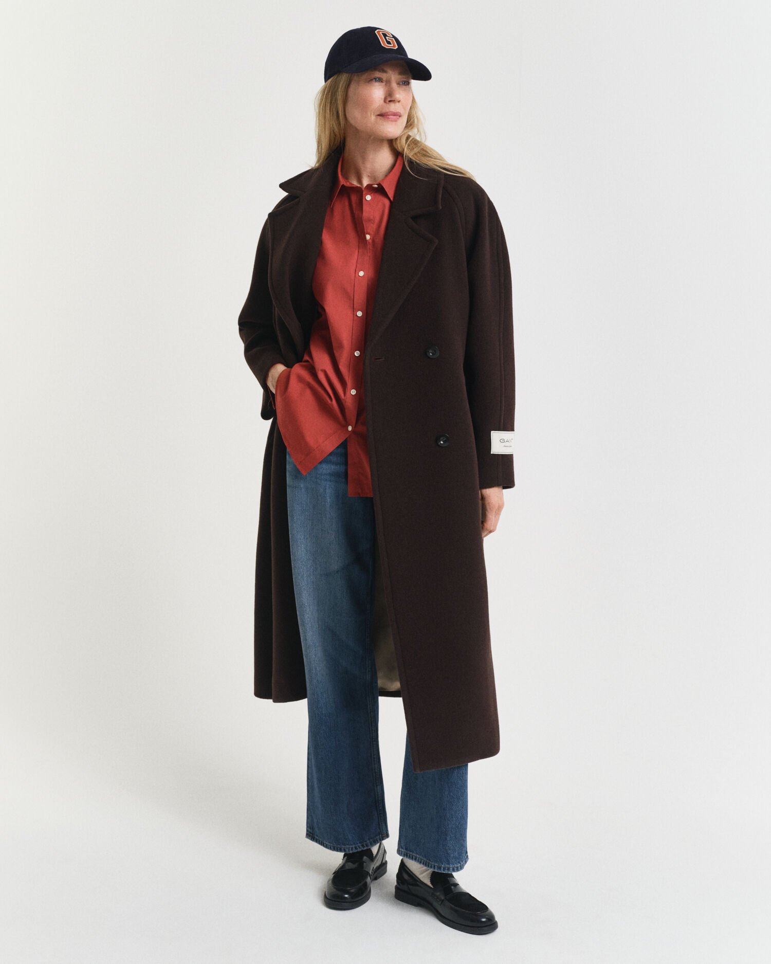 Camisa em popelina Classic relaxed fit