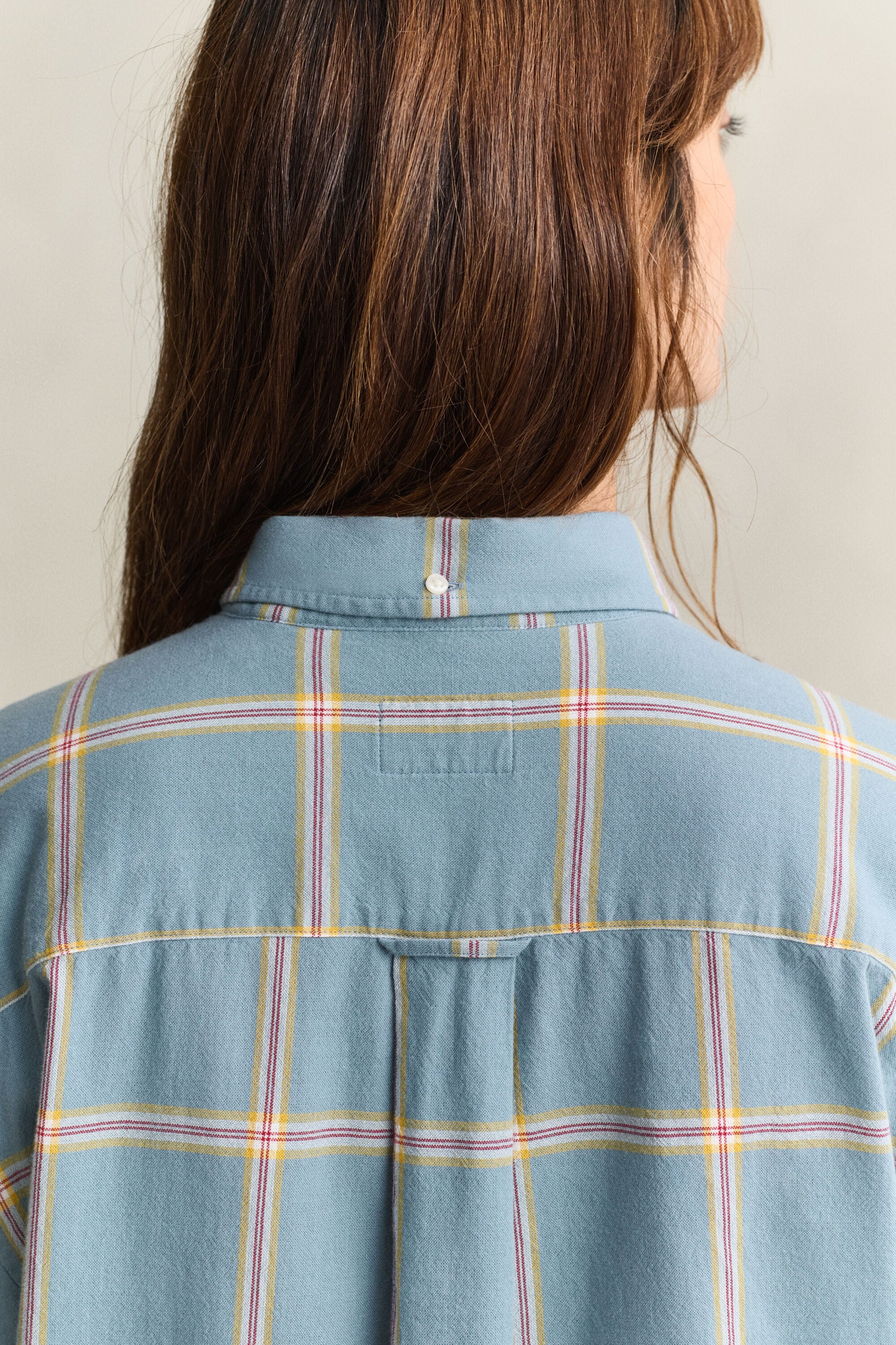 Camisa axadrezada réplica dos anos 60