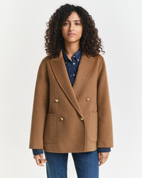 Blazer Club cosido à mão regular fit