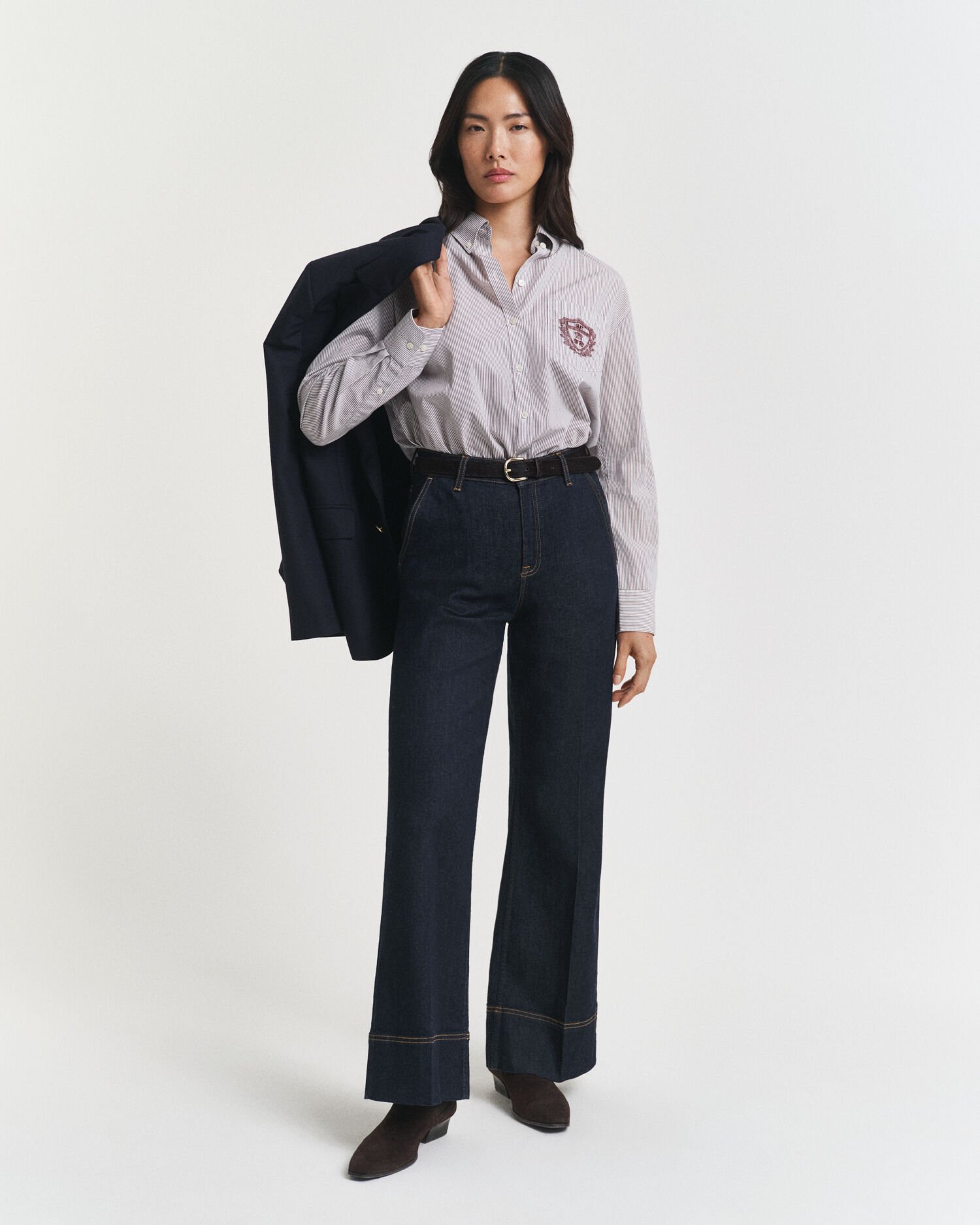 Camisa em popelina com grafismo Classic relaxed fit