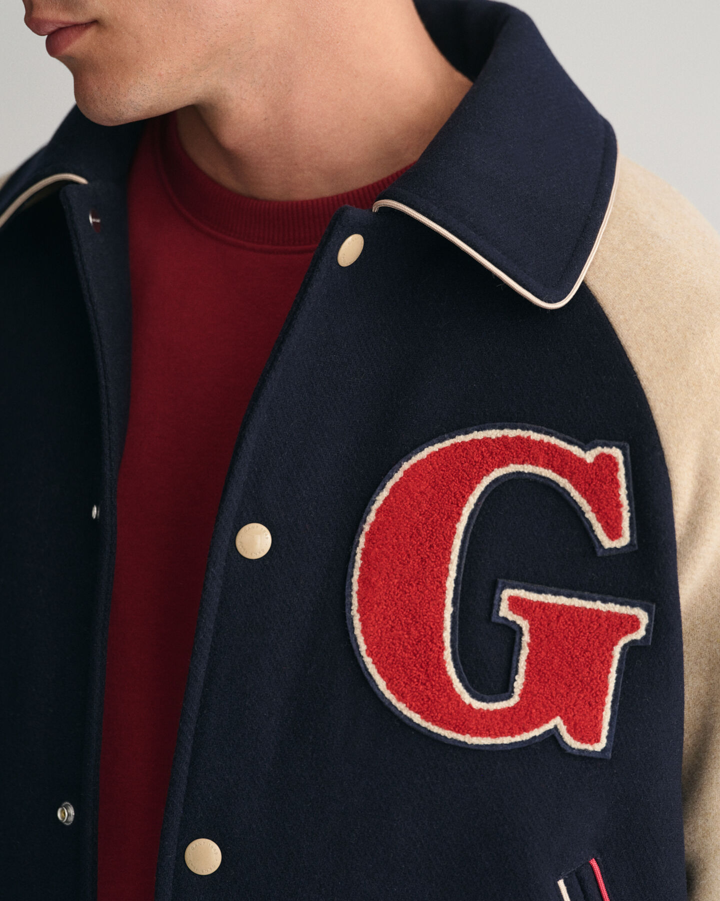 GANT Varsity Jacket em lã