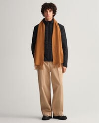 Cachecol liso em lã