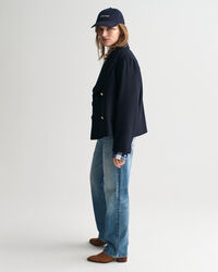 Casaco de marinheiro em lã