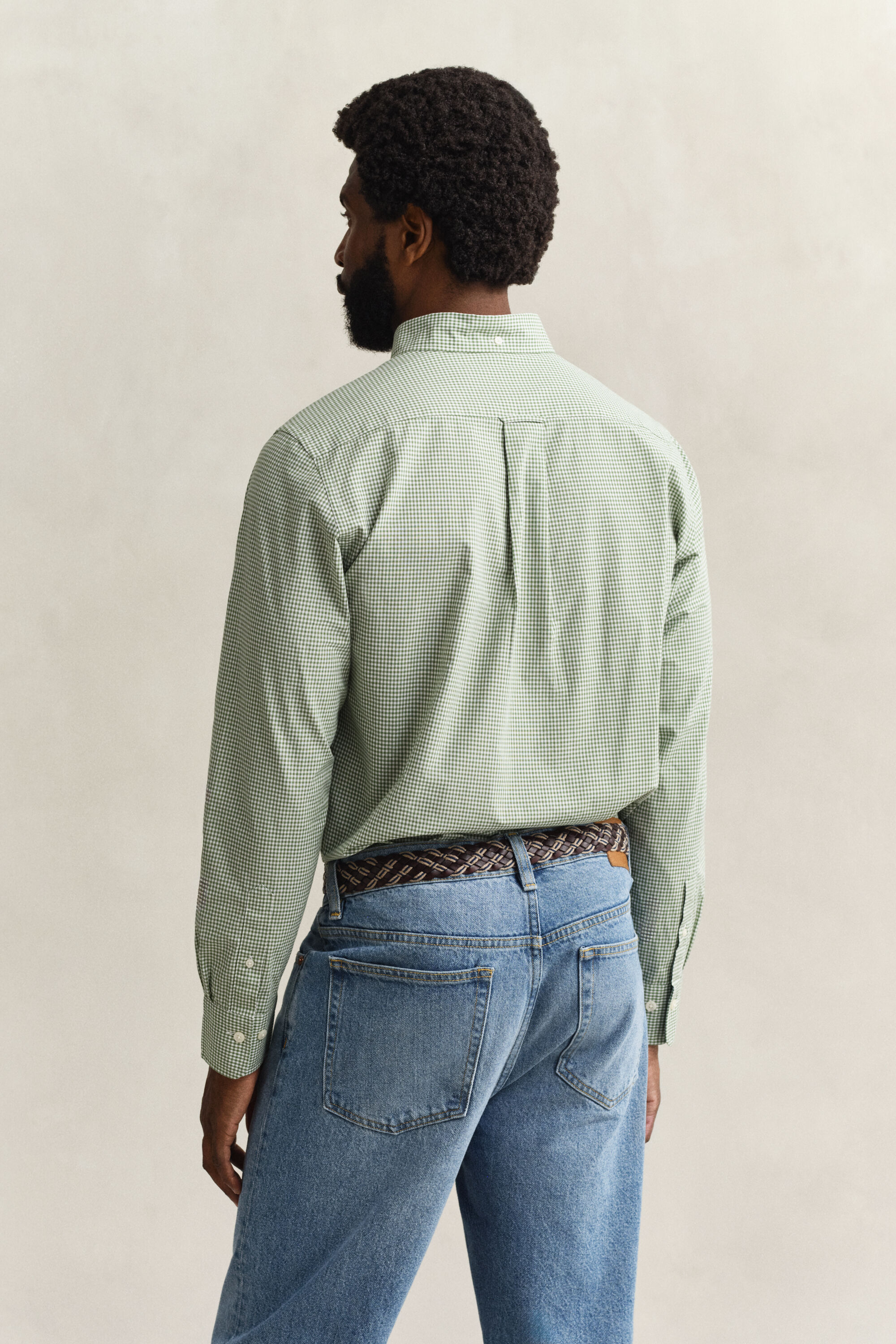 Camisa em popelina Gingham Classic