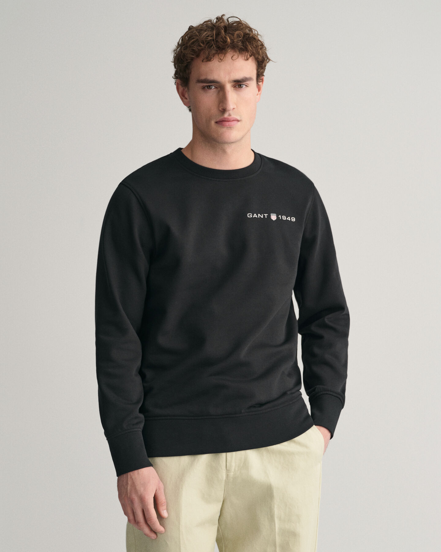 Sweatshirt com decote redondo Printed Graphic