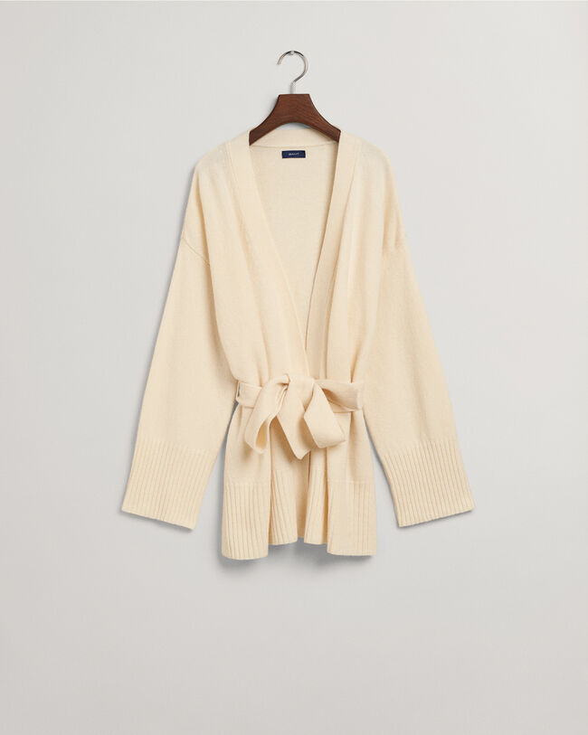 Casaco de malha de trespasse Lounge