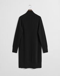 Vestido em malha de lã extrafina