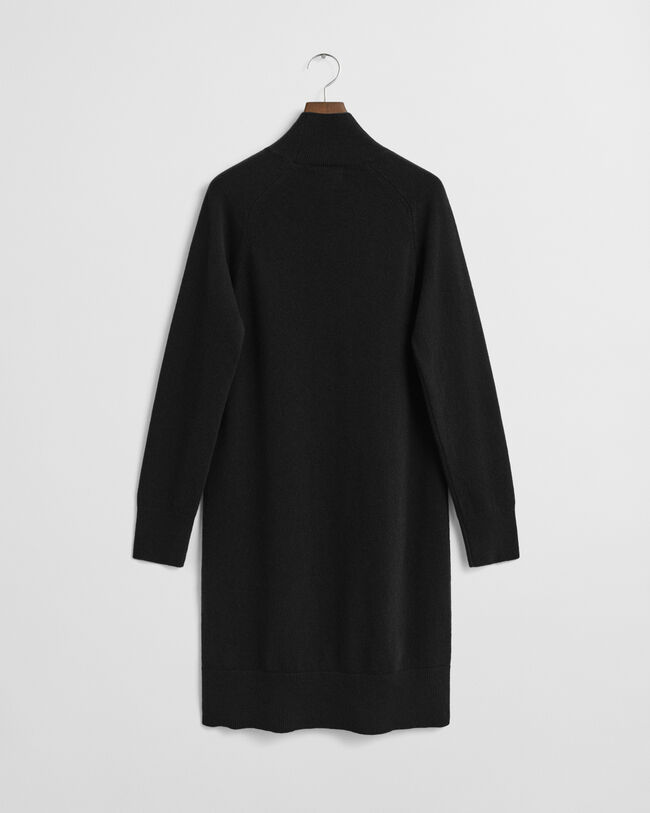 Vestido em malha de lã extrafina