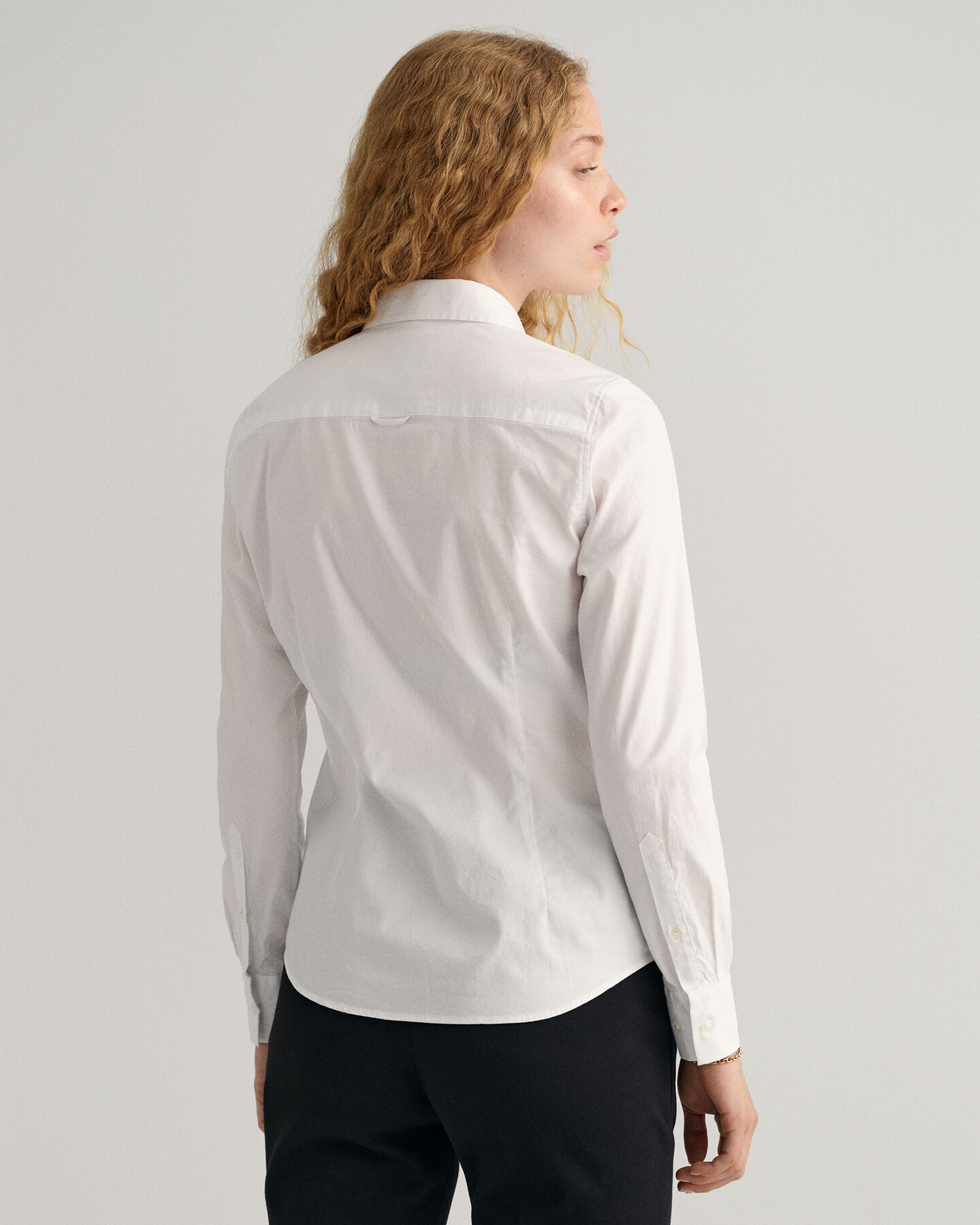 Camisa Oxford com elastano