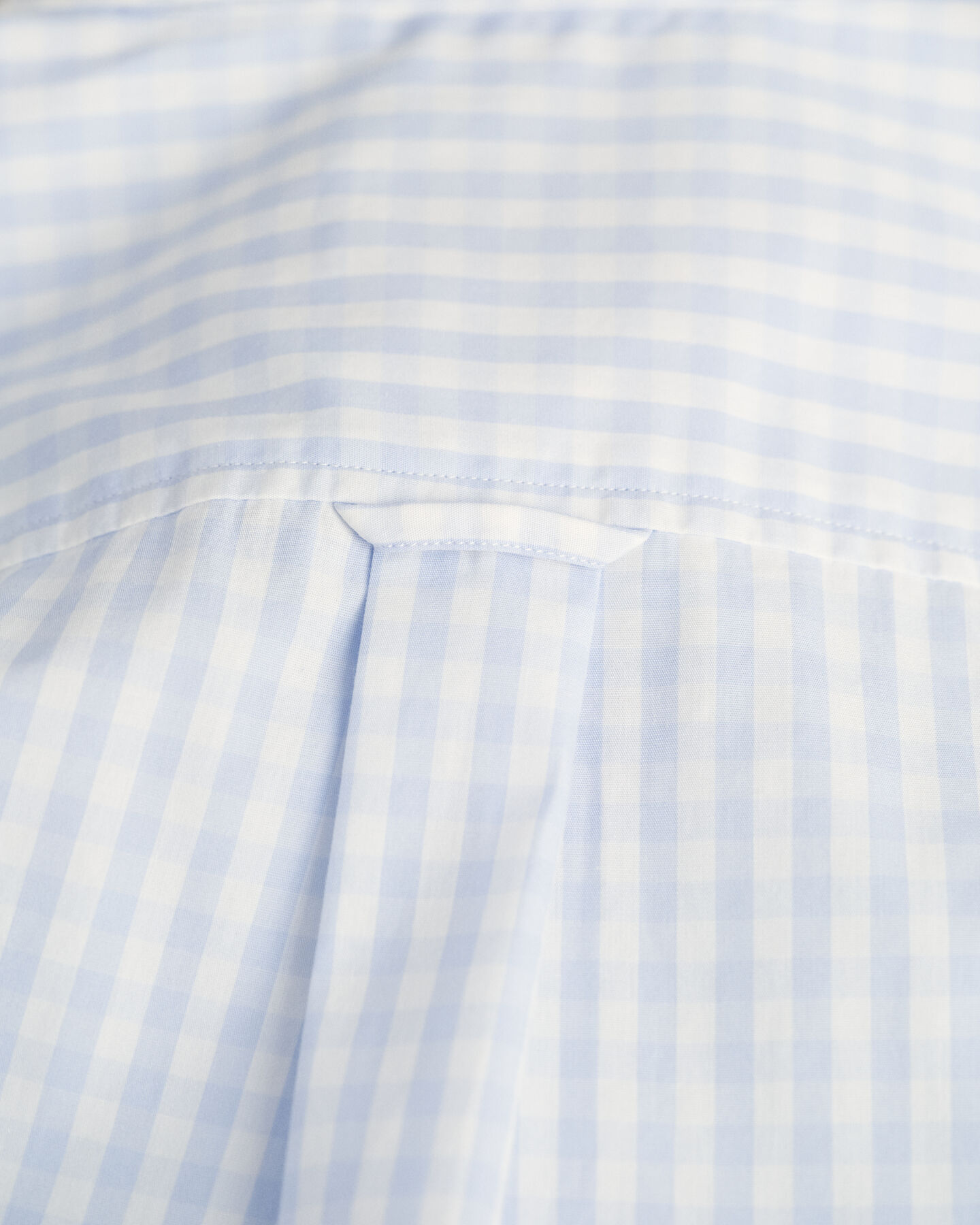 Camisa em popelina gingham regular fit