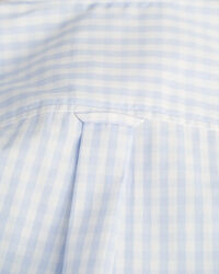 Camisa em popelina gingham regular fit