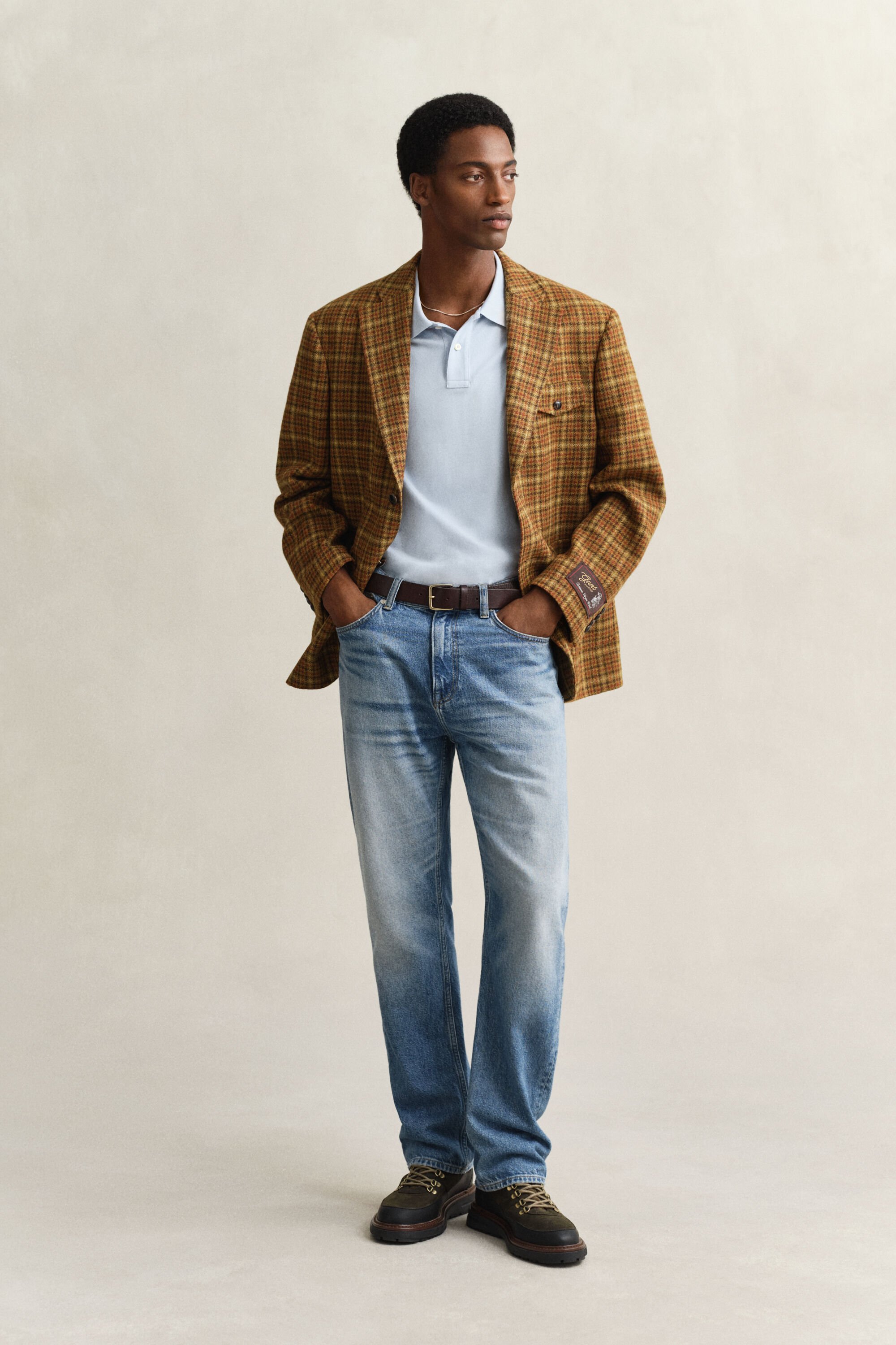 Polo em algodão piqué Shield regular fit