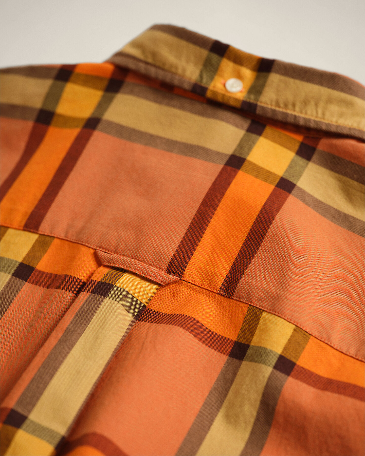 Camisa Oxford com padr&atilde;o de xadrez Wrangler x GANT relaxed fit